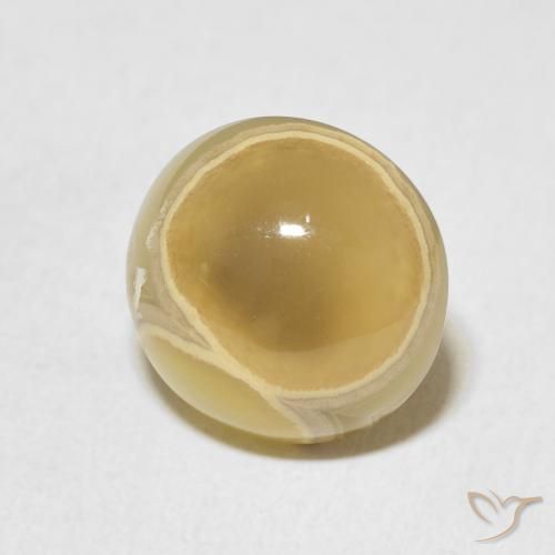 6.97克拉天然玛瑙，椭圆形，不透明