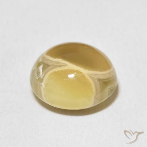6.97克拉天然玛瑙，椭圆形，不透明