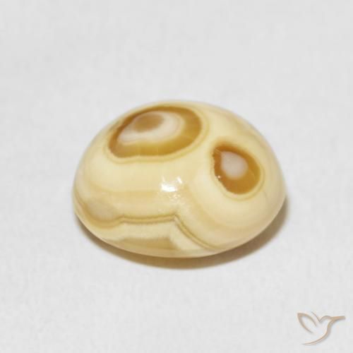 6.00克拉天然玛瑙，椭圆形，不透明