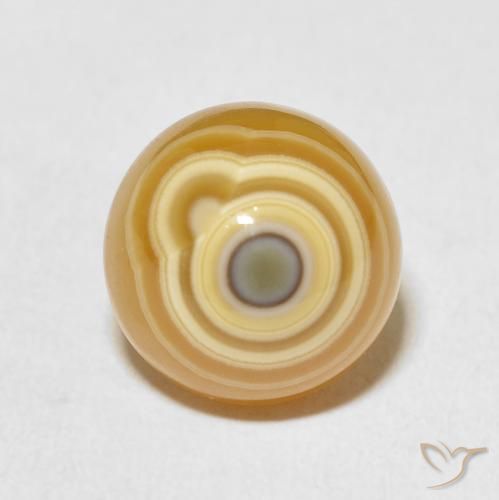 9.53ct 天然 彩色 玛瑙, 圆形的, 不透明