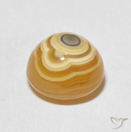 9.53克拉天然玛瑙，圆形的，不透明