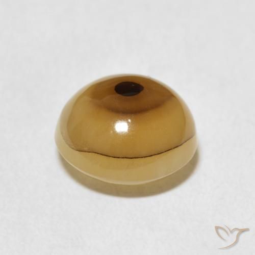 4.72克拉天然玛瑙，圆形的，不透明