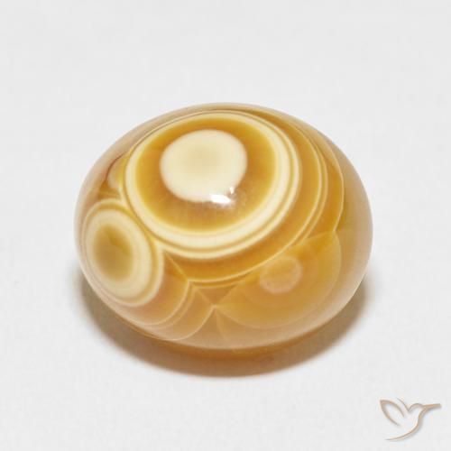 16.20ct 天然 彩色 玛瑙, 椭圆形, 不透明