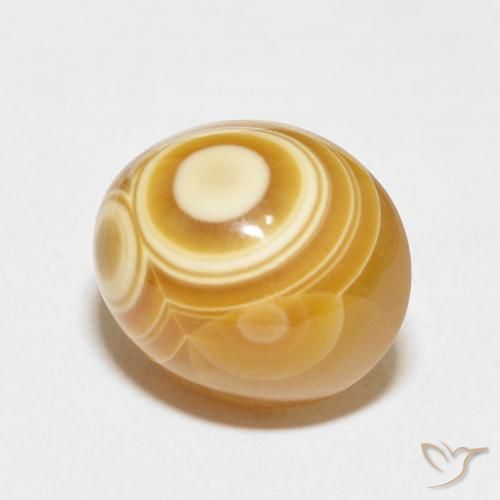 16.20克拉天然玛瑙，椭圆形，不透明