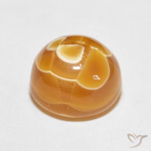 12.69克拉天然玛瑙，圆形的，不透明