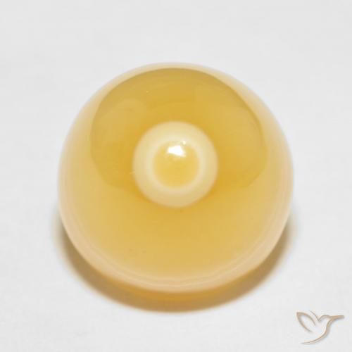 34.49ct 天然 彩色 玛瑙, 圆形的, 不透明