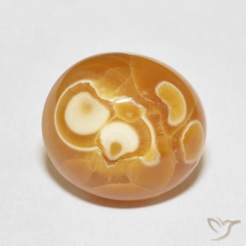 17.46ct 天然 彩色 玛瑙, 椭圆形, 不透明