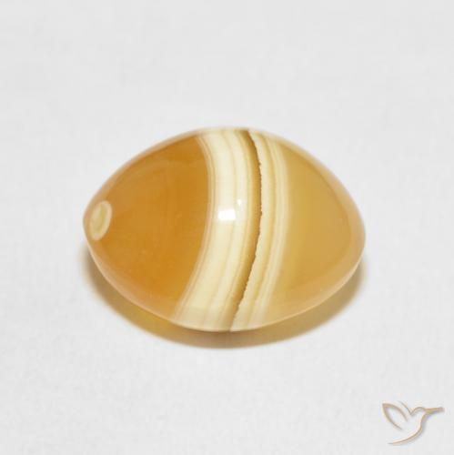 7.95克拉天然玛瑙，椭圆形，不透明