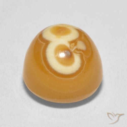 7.37克拉天然玛瑙，椭圆形，不透明