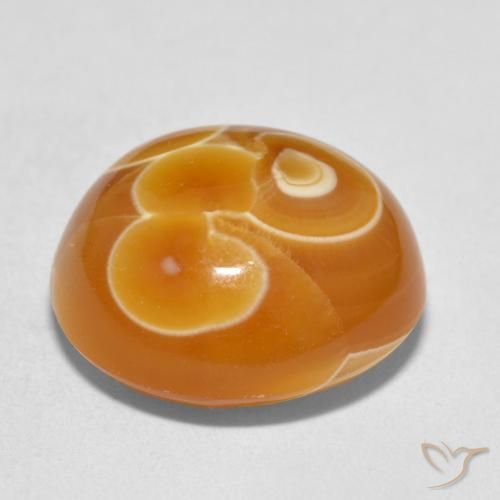 15.88克拉天然玛瑙，椭圆形，不透明