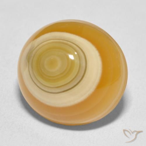14.98克拉天然玛瑙，椭圆形，不透明