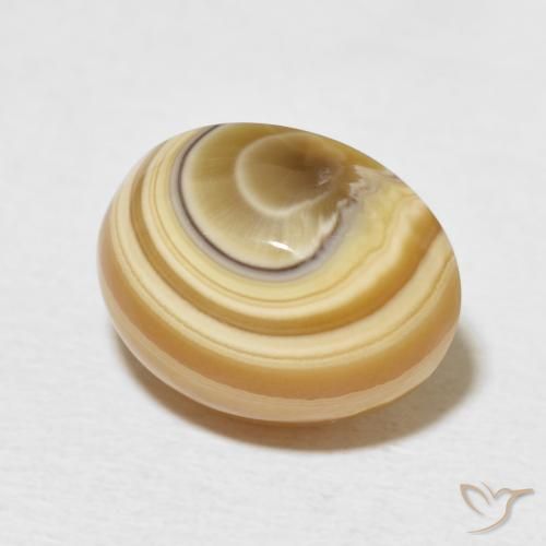 8.72克拉天然玛瑙，椭圆形，不透明