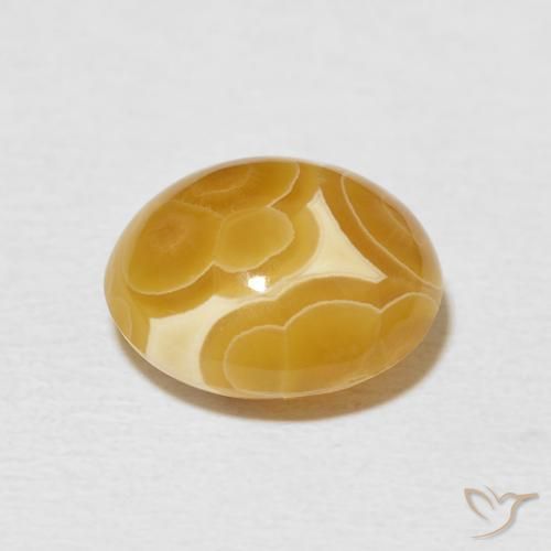 6.64克拉天然玛瑙，椭圆形，不透明