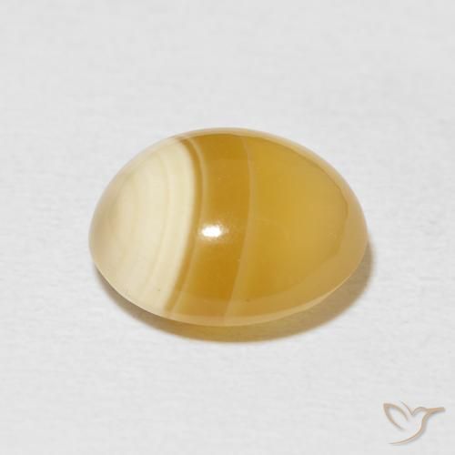 6.83克拉天然玛瑙，椭圆形，不透明