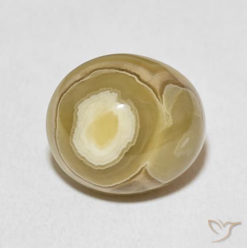 9.89ct 天然 彩色 玛瑙, 椭圆形, 不透明