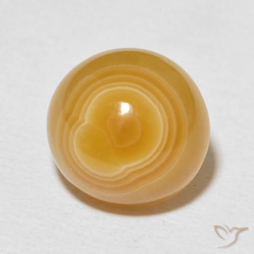 11.85克拉天然玛瑙，圆形的，不透明