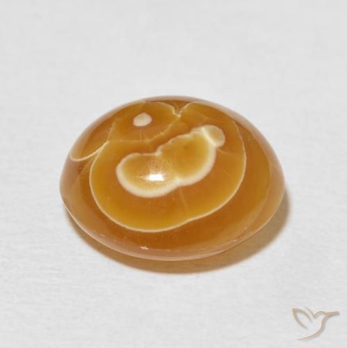 9.32克拉天然玛瑙，椭圆形，不透明