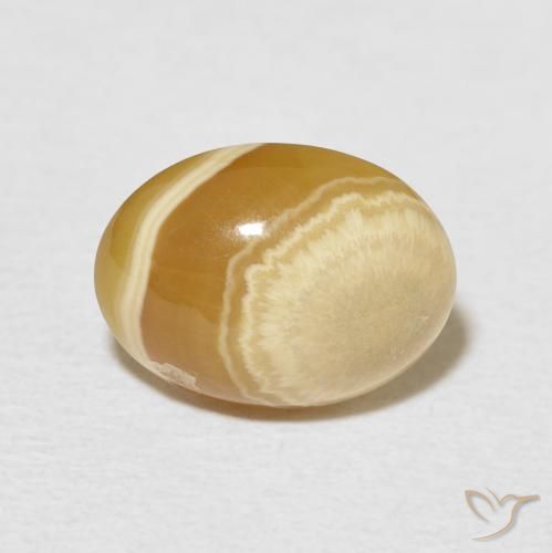 4.50ct 天然 彩色 玛瑙, 椭圆形, 不透明