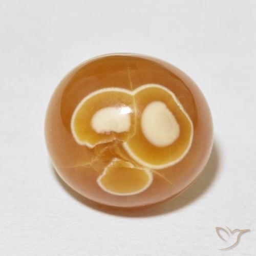 15.04ct 天然 彩色 玛瑙, 椭圆形, 不透明