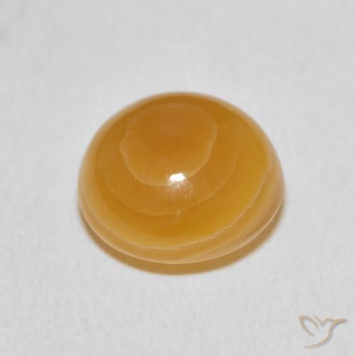 7.68克拉天然玛瑙，圆形的，不透明