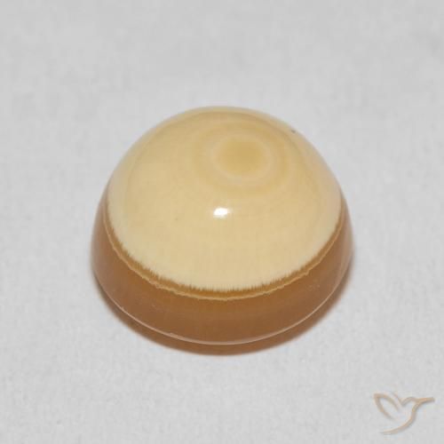 13.48克拉天然玛瑙，圆形的，不透明