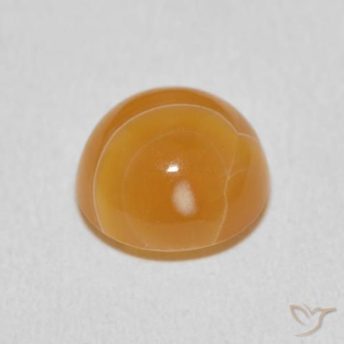 4.55克拉天然玛瑙，圆形的，不透明