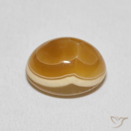 6.46克拉天然玛瑙，椭圆形，不透明