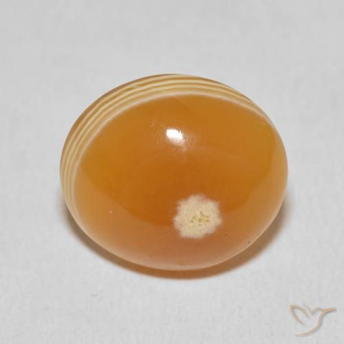 15.33ct 天然 彩色 玛瑙, 椭圆形, 不透明