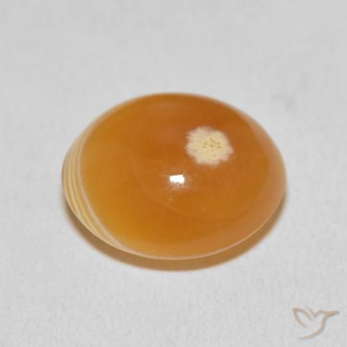 15.33克拉天然玛瑙，椭圆形，不透明