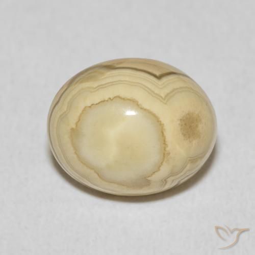6.65ct 天然 彩色 玛瑙, 椭圆形, 不透明