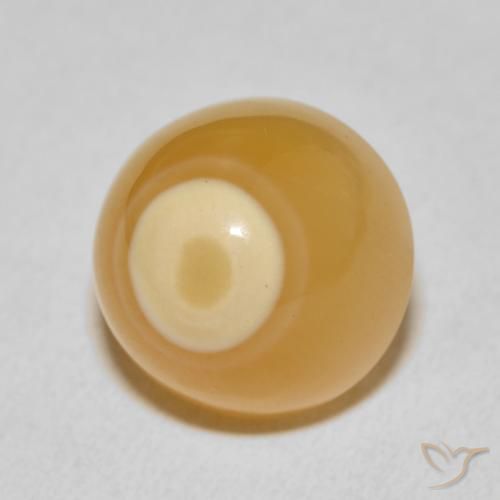 22.02克拉天然玛瑙，圆形的，不透明