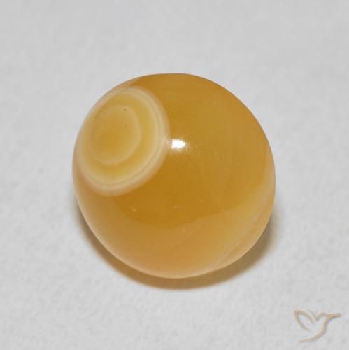 8.24克拉天然玛瑙，圆形的，不透明