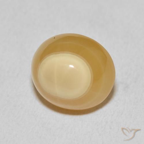 11.26克拉天然玛瑙，椭圆形，不透明