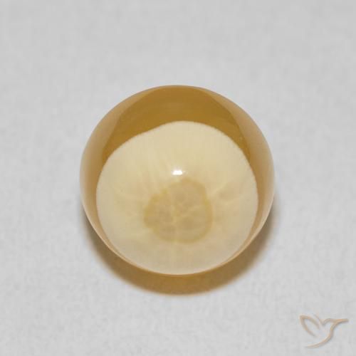 6.83ct 天然 彩色 玛瑙, 圆形的, 不透明