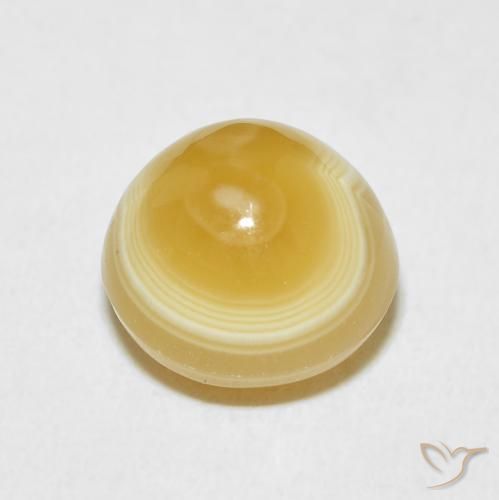 9.10克拉天然玛瑙，圆形的，不透明