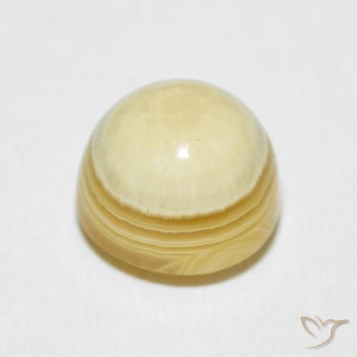 8.23克拉天然玛瑙，圆形的，不透明
