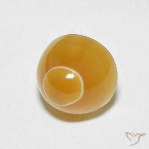 3.77克拉天然玛瑙，圆形的，不透明