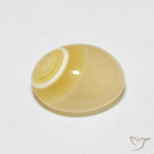 9.44克拉天然玛瑙，椭圆形，不透明