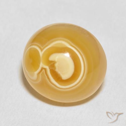 20.62克拉天然玛瑙，椭圆形，不透明
