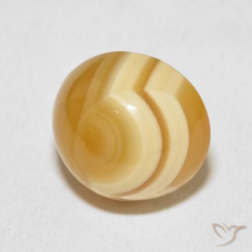 9.58克拉天然玛瑙，椭圆形，不透明