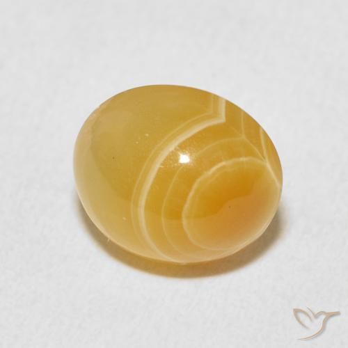 5.27克拉天然玛瑙，椭圆形，不透明