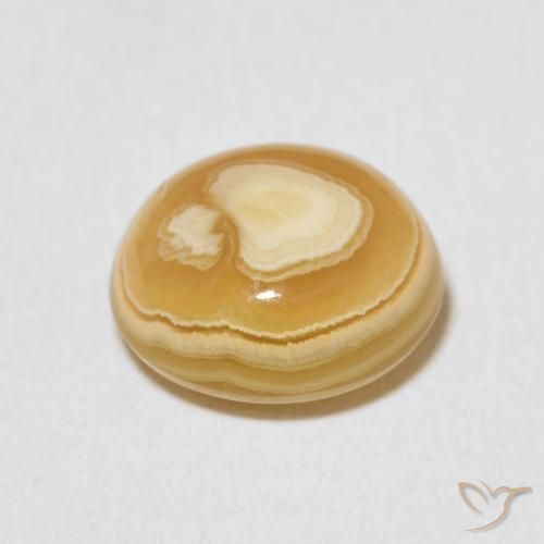 6.25克拉天然玛瑙，椭圆形，不透明