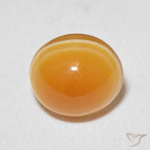 5.74克拉天然玛瑙，椭圆形，不透明