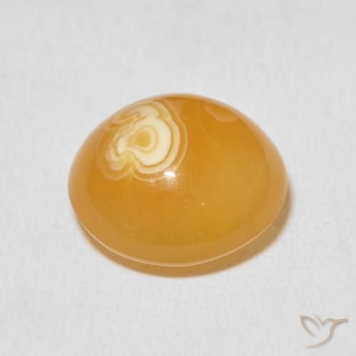 9.48克拉天然玛瑙，椭圆形，不透明