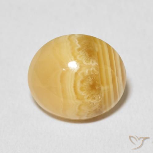 7.17ct 天然 彩色 玛瑙, 椭圆形, 不透明