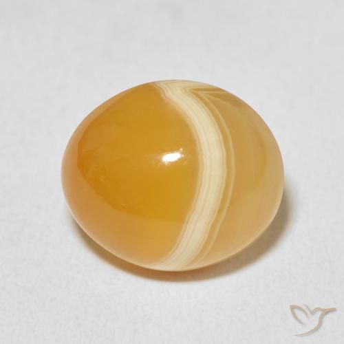 13.26ct 天然 彩色 玛瑙, 椭圆形, 不透明