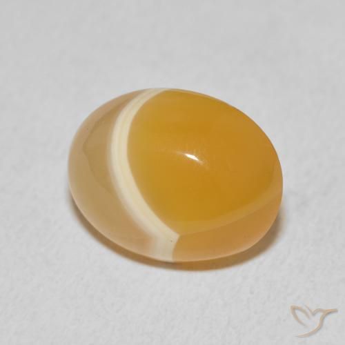 10.22克拉天然玛瑙，椭圆形，不透明