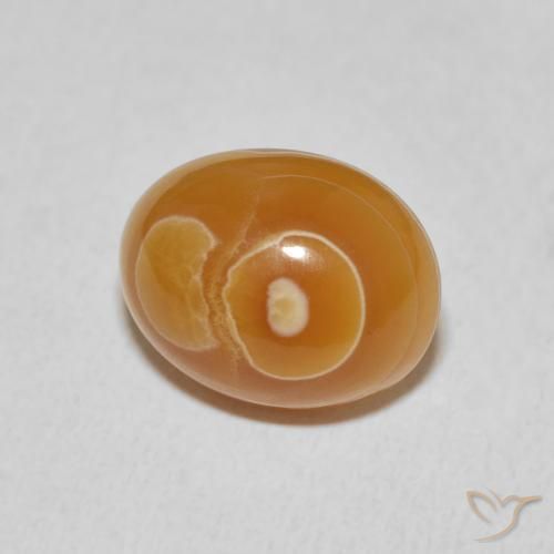 9.35克拉天然玛瑙，椭圆形，不透明