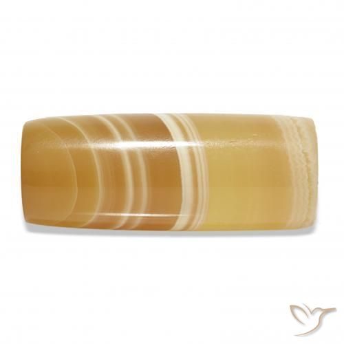 45.40克拉天然玛瑙，花式切割，半透明