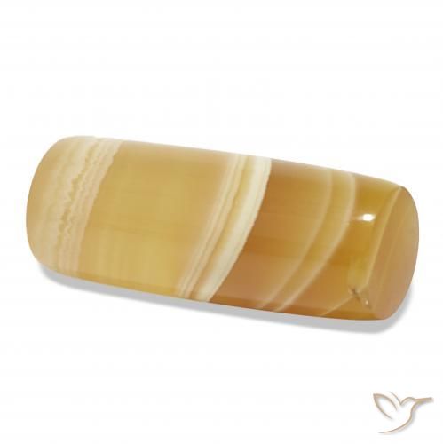 45.40克拉天然玛瑙，花式切割，半透明